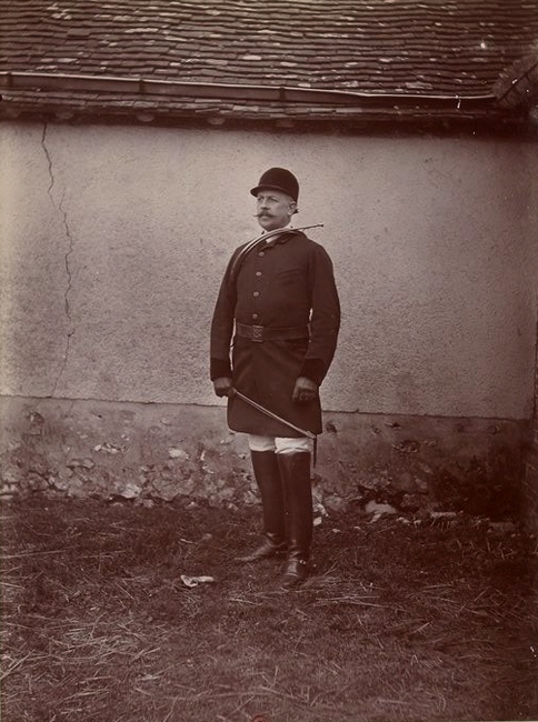 R. Méry de Bellegarde - Tiré de l'ouvrage L'Equipage du marquis de Chambray - Photos de Maurice de Gasté (1894) - Bnf (Gallica)